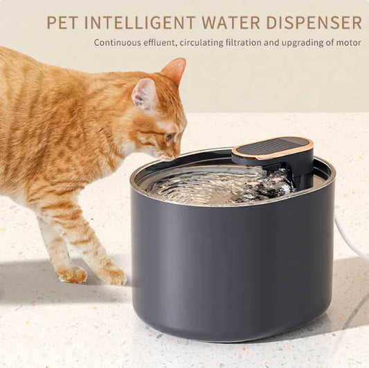 Automatic Pet Water Fountain with Quiet Operation – Cat & Dog Drinking Dispenser
