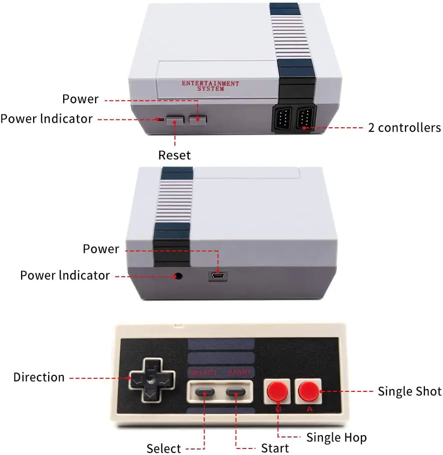 Retro Inspired Game Console