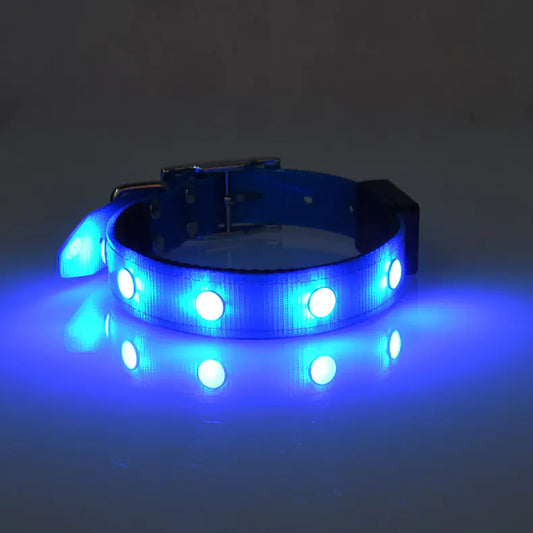 Adjustable Luminous Waterproof Collar for Pets