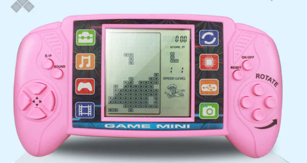 Oversized Screen Retro Tetris Handheld Game Console