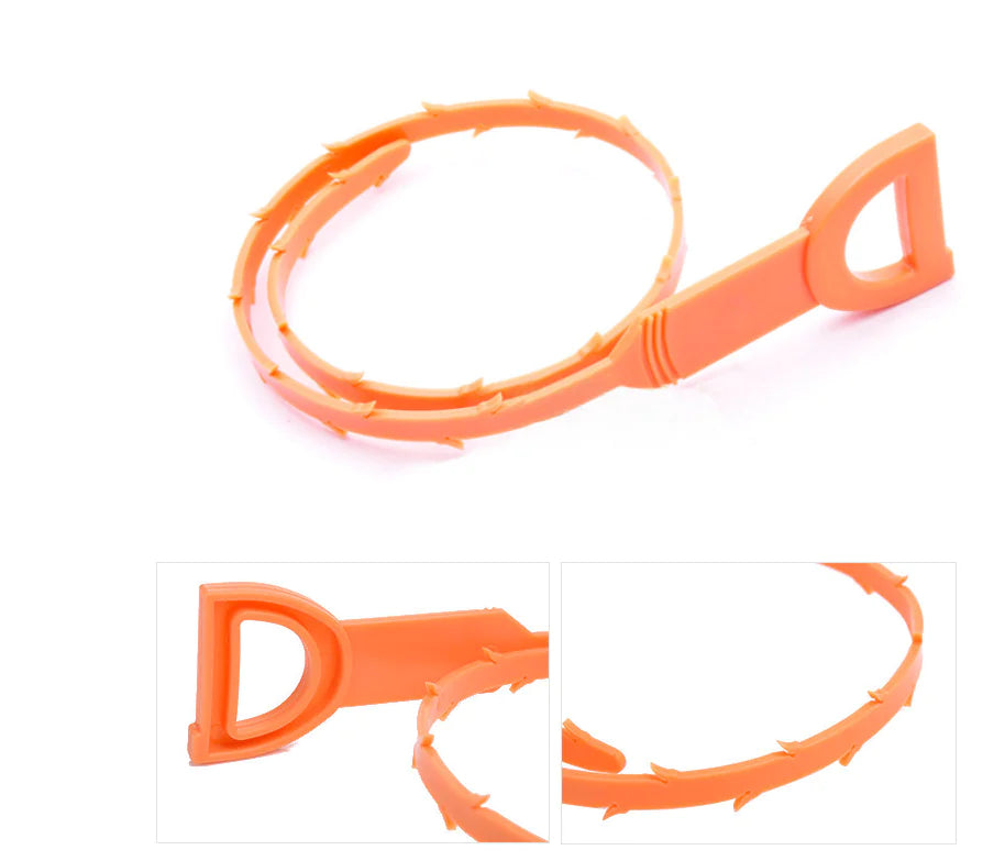 Drain Cleaning Hook and Hair Clog Remover Tool