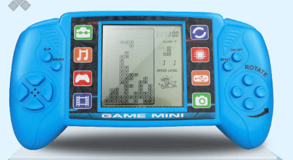 Oversized Screen Retro Tetris Handheld Game Console