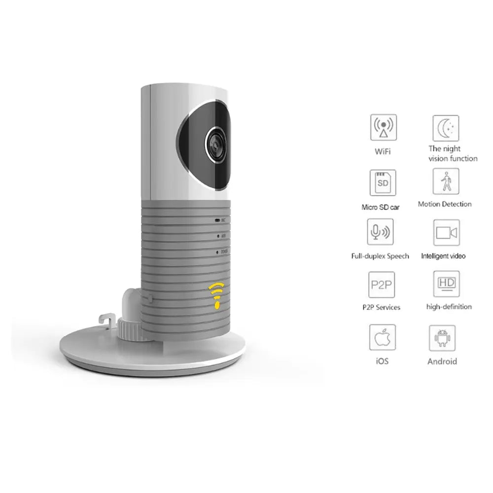 360-Degree Smart WiFi Camera with Night Vision