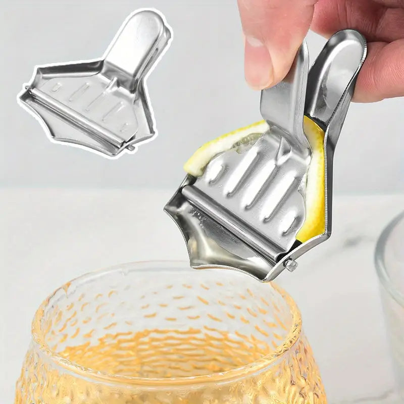 Stainless Steel Manual Lemon Juice Squeezer Gadget