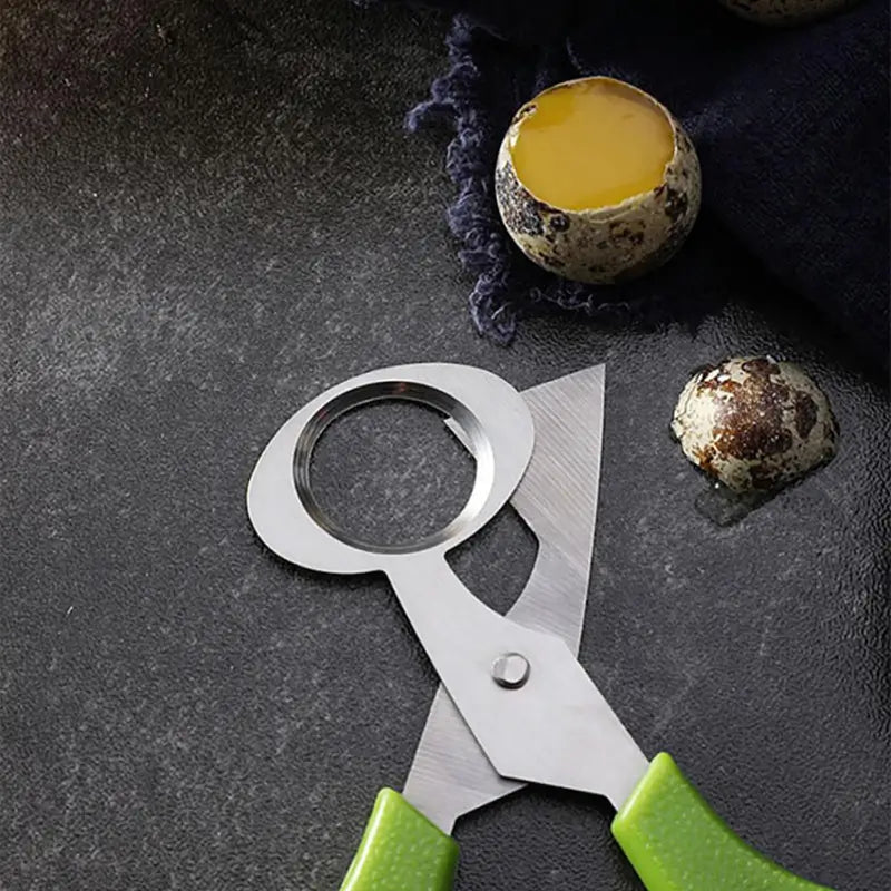 Stainless Steel Quail Egg Scissors Kitchen Gadget