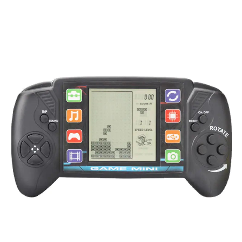 Oversized Screen Retro Tetris Handheld Game Console