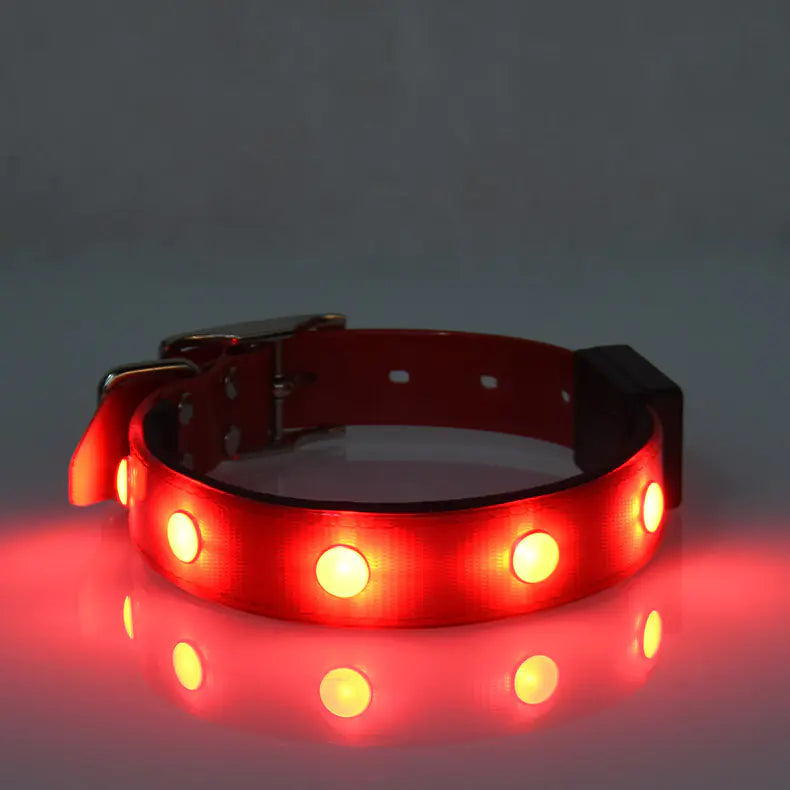 Adjustable Luminous Waterproof Collar for Pets