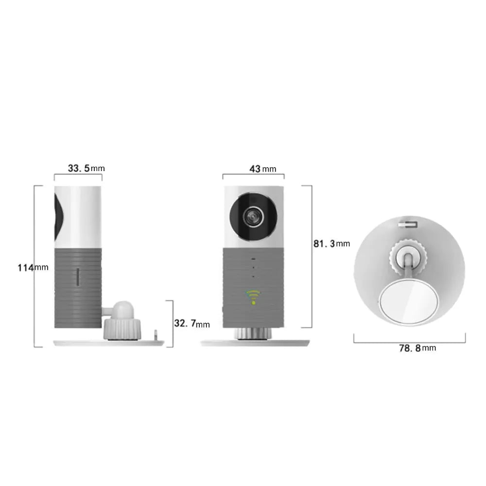 360-Degree Smart WiFi Camera with Night Vision