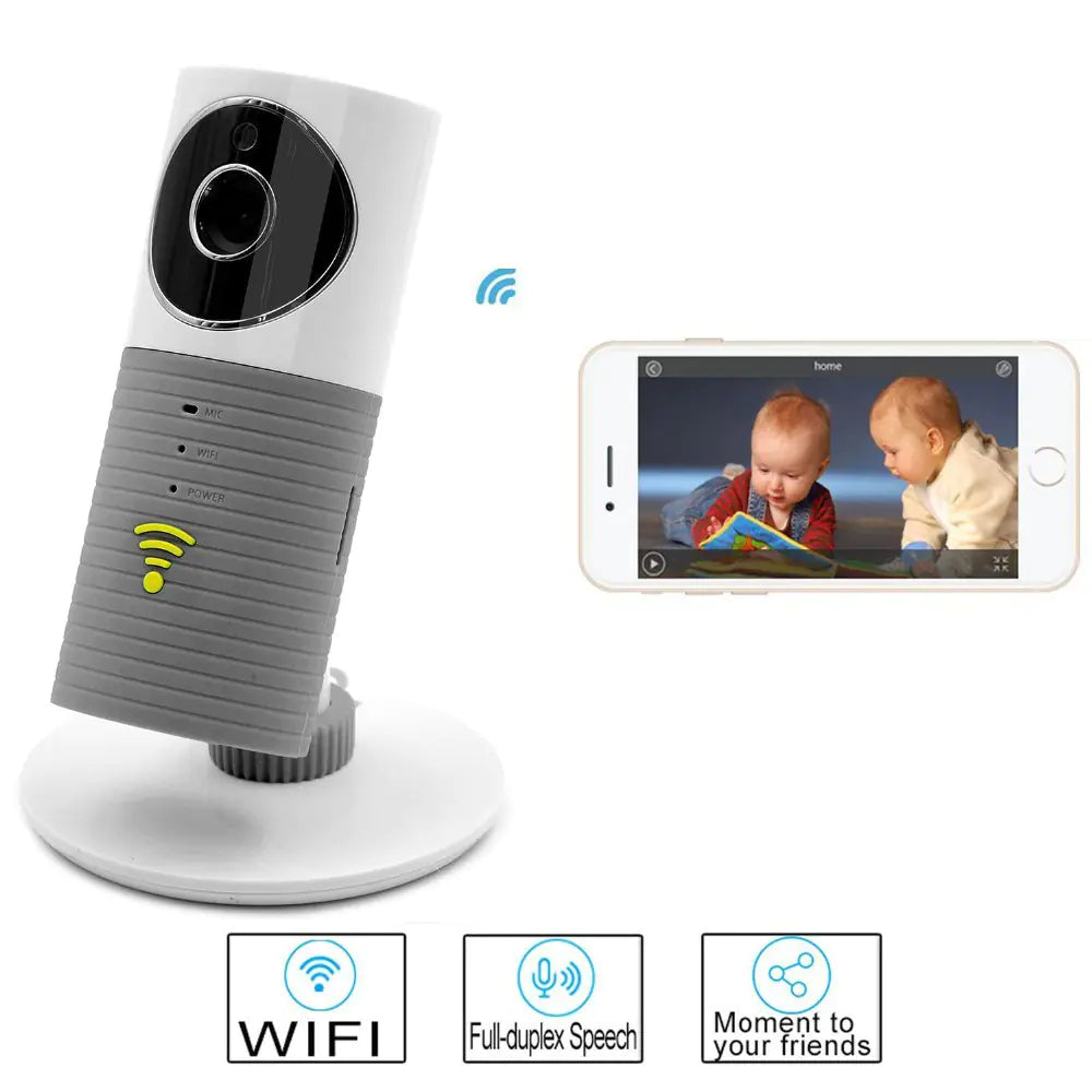 360-Degree Smart WiFi Camera with Night Vision