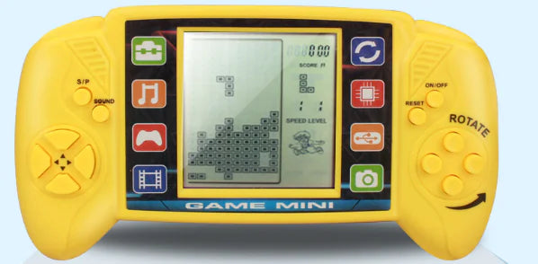 Oversized Screen Retro Tetris Handheld Game Console