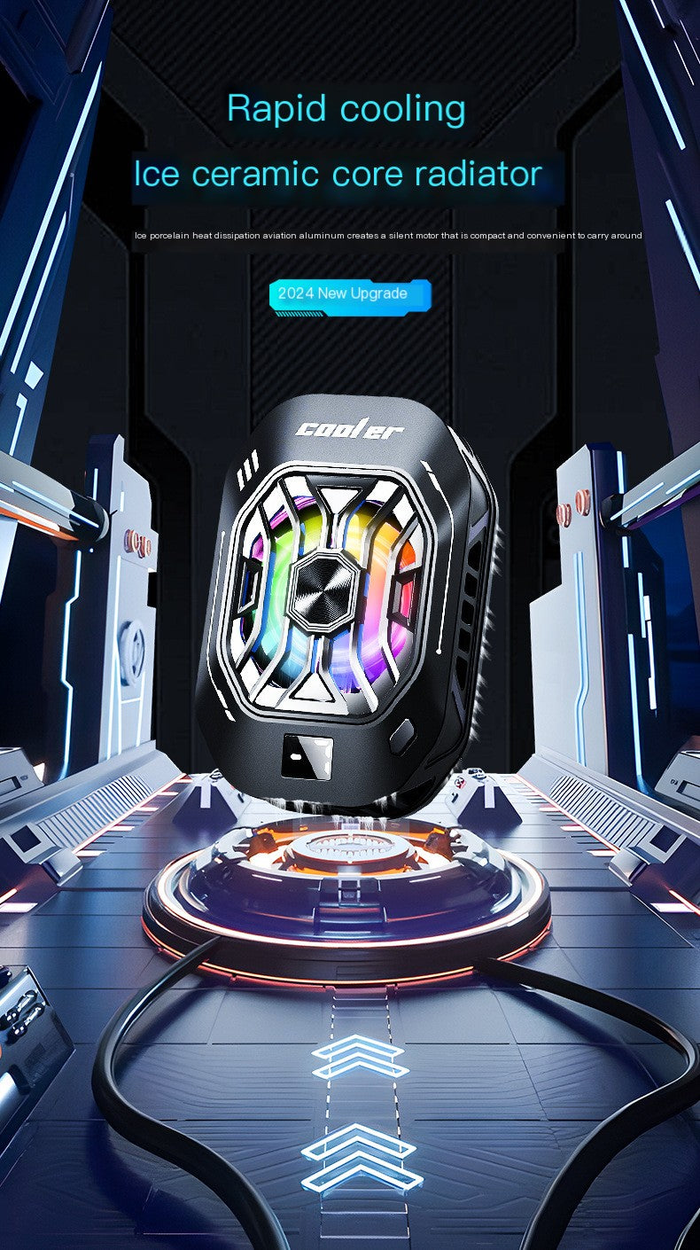 New Smartphone Cooling Fan with Magnetic Attachment