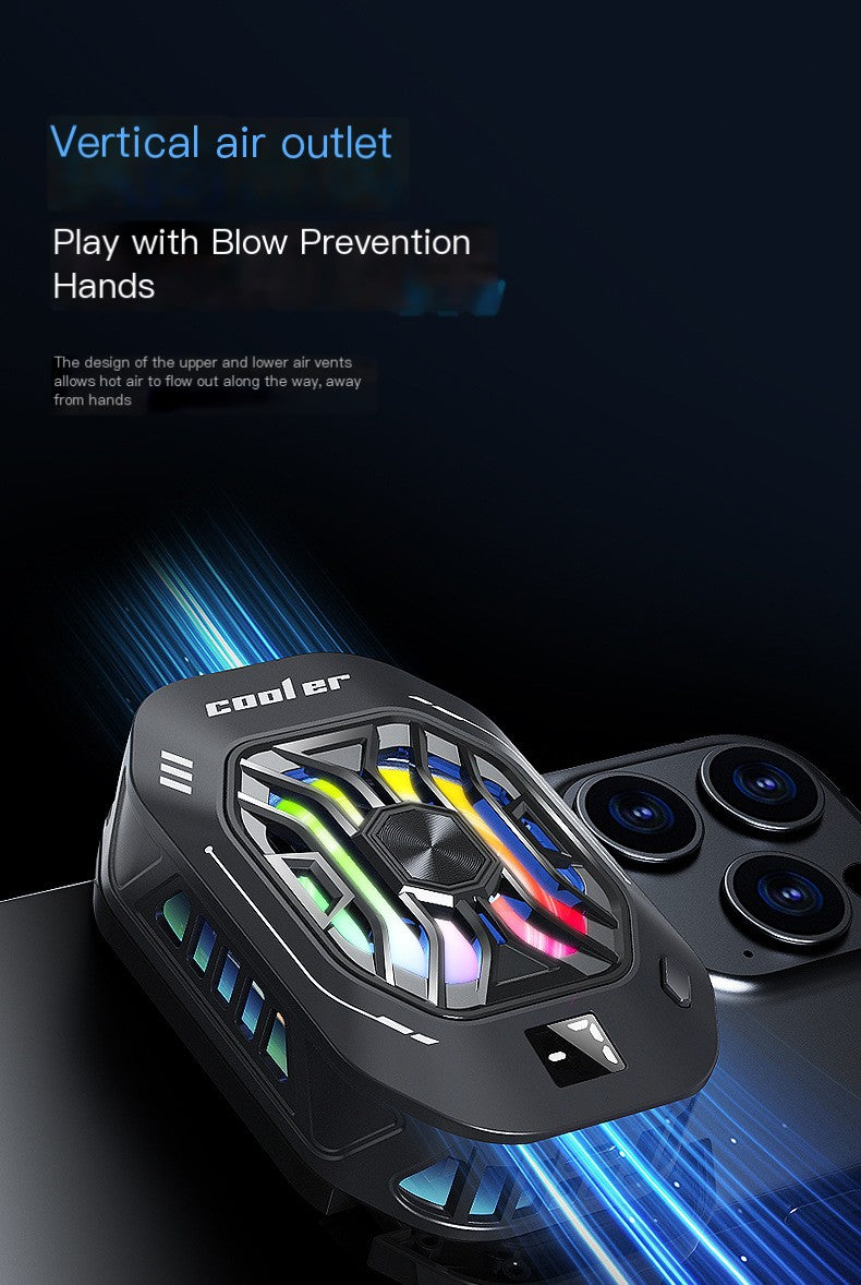 New Smartphone Cooling Fan with Magnetic Attachment